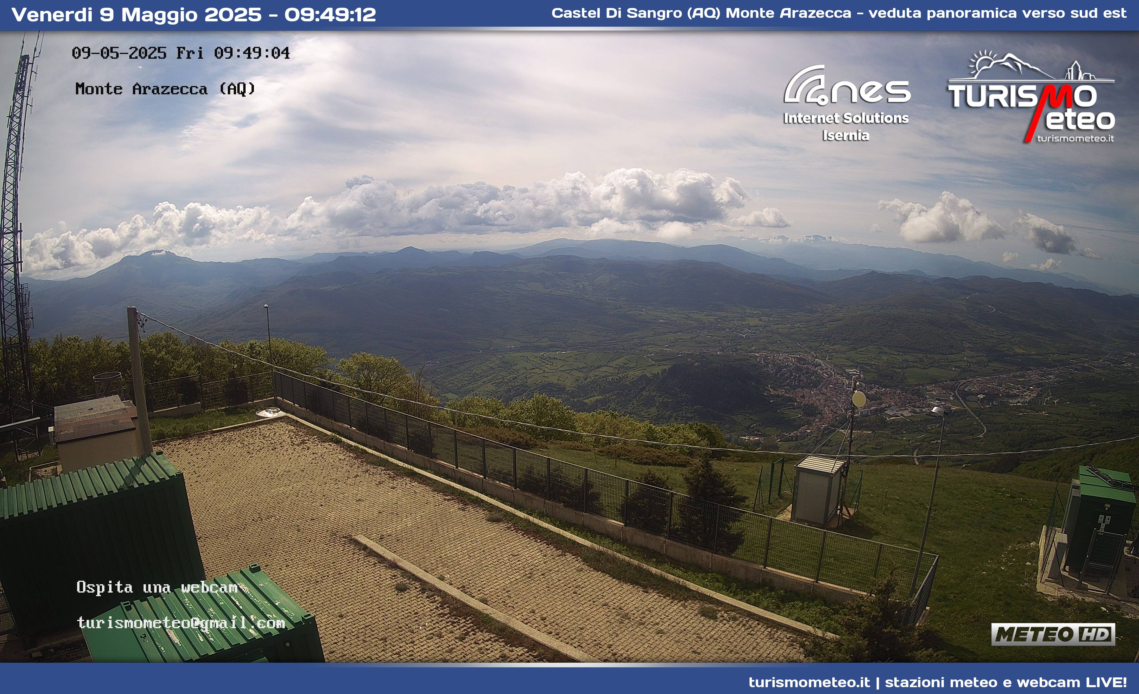 Webcam di Castel Di Sangro Arazzecca